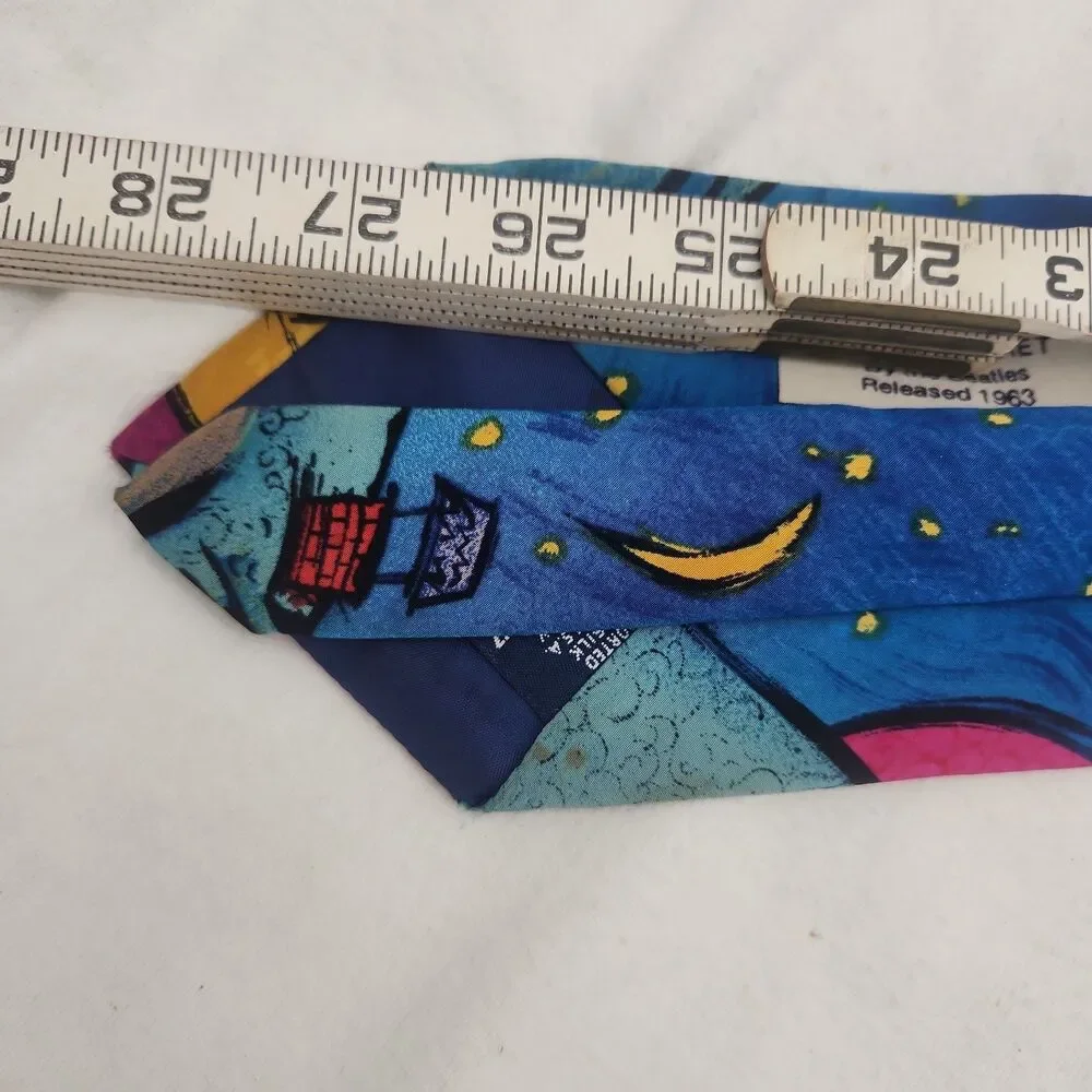 Tie Beatles Necktie Do You Want To Know A Secret George Harrison 1991 Apple Corp